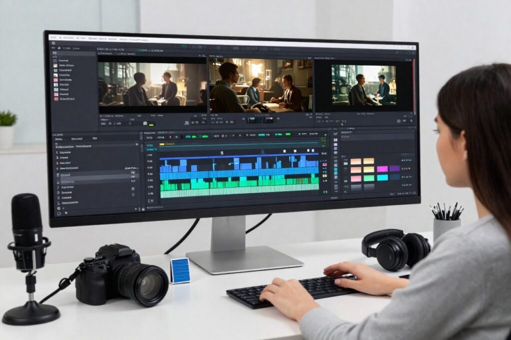 reel creation and editing